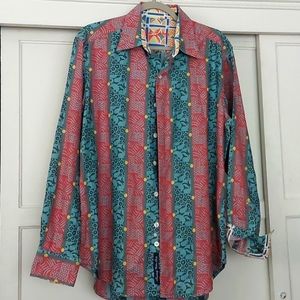 Robert Graham flip cuff Sz Medium